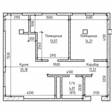 Квартира 73,2 м², 2-комнатная - изображение 1