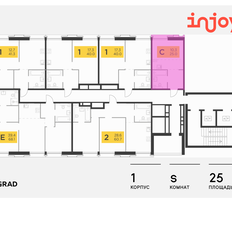 Квартира 25 м², студия - изображение 2
