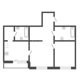 Квартира 59,9 м², 2-комнатная - изображение 1