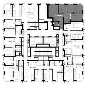 Квартира 76,1 м², 3-комнатная - изображение 2