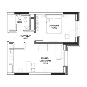 36,1 м², 1-комнатные апартаменты 8 086 400 ₽ - изображение 29