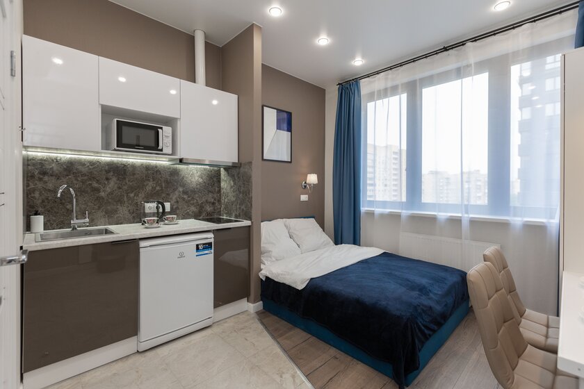 16 м², апартаменты-студия 3 790 ₽ в сутки - изображение 79