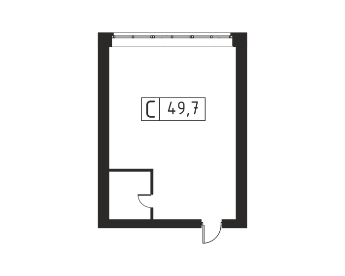 23 м², квартира-студия 6 500 000 ₽ - изображение 38