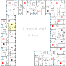 Квартира 47,4 м², 1-комнатная - изображение 3