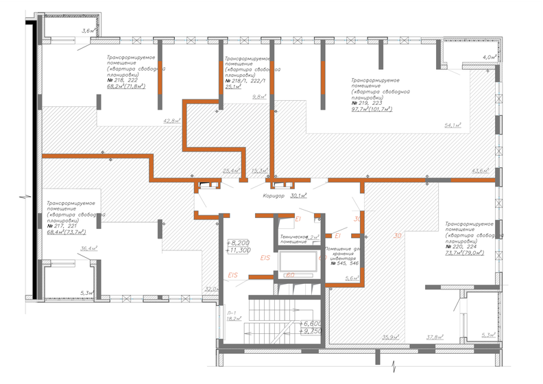 81 м², 3-комнатная квартира 10 790 000 ₽ - изображение 81