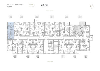 Квартира 29,2 м², студия - изображение 2