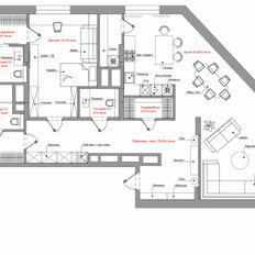 Квартира 165,2 м², 3-комнатная - изображение 3
