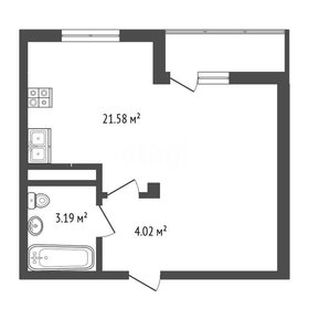 Квартира 28,7 м², студия - изображение 1