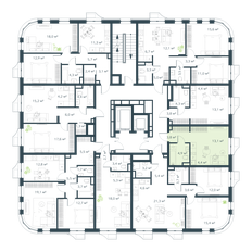 Квартира 26,6 м², 1-комнатная - изображение 3