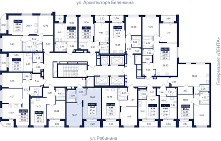 Квартира 41,8 м², 1-комнатная - изображение 3