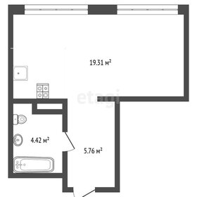 Квартира 29,6 м², студия - изображение 1