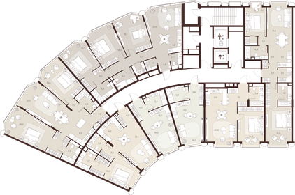 Квартира 114,7 м², 3-комнатная - изображение 2