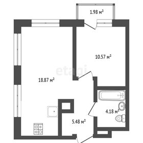 Квартира 41,1 м², 1-комнатная - изображение 1