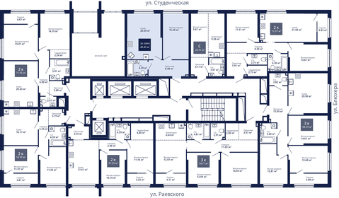 Квартира 48,6 м², 1-комнатная - изображение 4