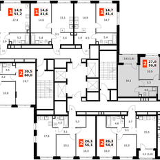 Квартира 59,8 м², 3-комнатная - изображение 3
