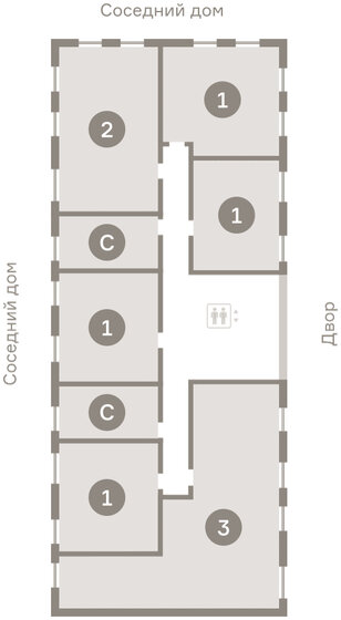 67,5 м², 3-комнатная квартира 6 450 000 ₽ - изображение 38