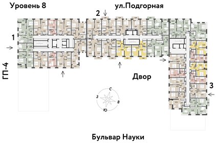 Квартира 64,9 м², 3-комнатная - изображение 2