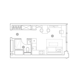 Квартира 24,1 м², студия - изображение 2