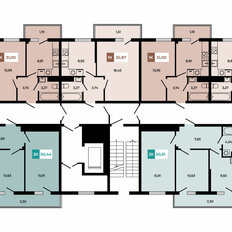 Квартира 67,4 м², 2-комнатная - изображение 2
