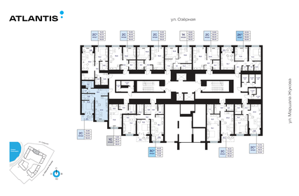 Квартира 54 м², 2-комнатная - изображение 2