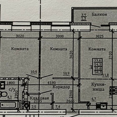 Квартира 58 м², 3-комнатная - изображение 1