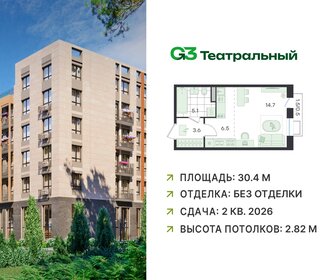 Квартира 30,4 м², студия - изображение 1