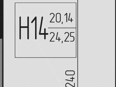 Квартира 24 м², 1-комнатные - изображение 1