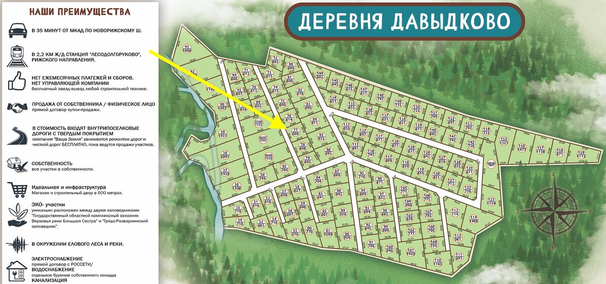 7 соток, участок 660 000 ₽ - изображение 37