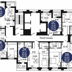 Квартира 86 м², 3-комнатная - изображение 2