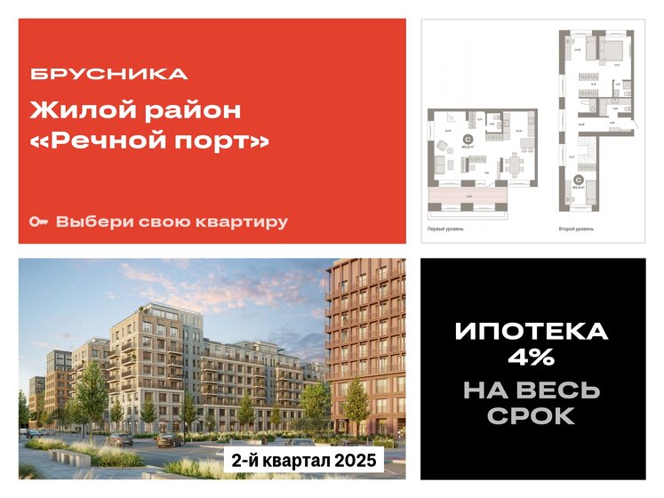 212,4 м², 4-комнатная квартира 31 760 000 ₽ - изображение 19