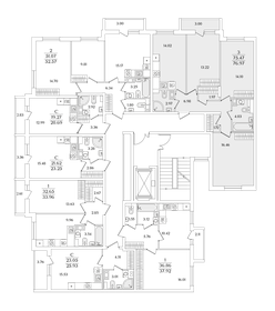 Квартира 77 м², 3-комнатная - изображение 2