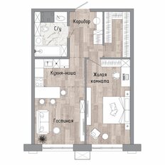 Квартира 53,2 м², 2-комнатная - изображение 3