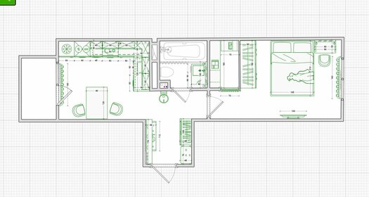Квартира 37,5 м², 1-комнатная - изображение 2