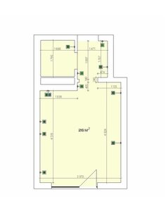Квартира 26 м², студия - изображение 1