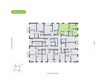 Квартира 71,6 м², 2-комнатная - изображение 2