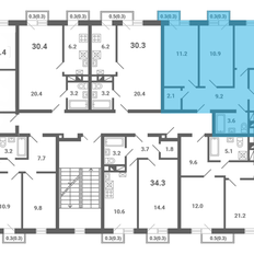 Квартира 73,8 м², 3-комнатная - изображение 2