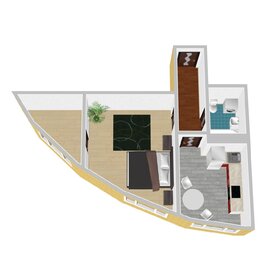 Квартира 38 м², 1-комнатная - изображение 1