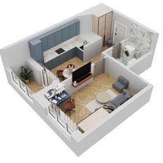 Квартира 37,6 м², 1-комнатная - изображение 3