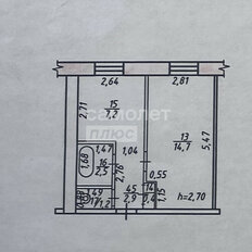 Квартира 29 м², 1-комнатная - изображение 1