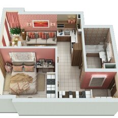 Квартира 52 м², 2-комнатная - изображение 5