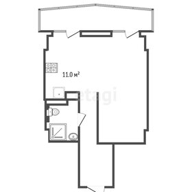 Квартира 34 м², 1-комнатная - изображение 1
