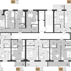 Квартира 41,6 м², 1-комнатная - изображение 2
