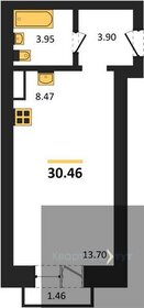 Квартира 30,5 м², студия - изображение 1