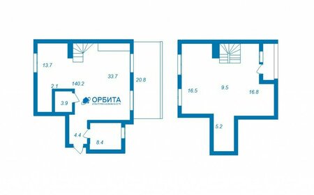 Квартира 140,2 м², 3-комнатная - изображение 1