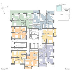 Квартира 44 м², 1-комнатная - изображение 2