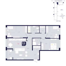 Квартира 93,6 м², 4-комнатная - изображение 1