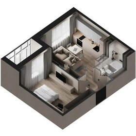 40,1 м², 1-комнатная квартира 6 300 410 ₽ - изображение 24