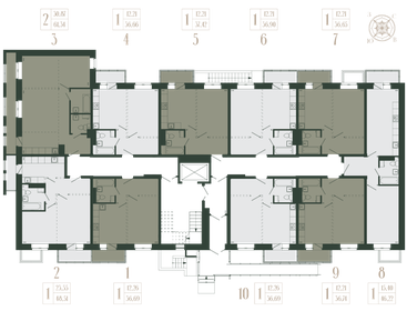 Квартира 37,4 м², 1-комнатная - изображение 2