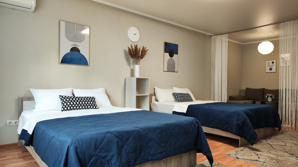 43 м², 1-комнатная квартира 2 000 ₽ в сутки - изображение 64