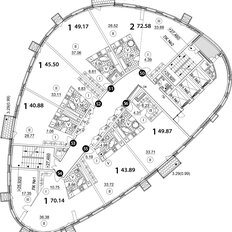Квартира 46,9 м², 1-комнатные - изображение 3